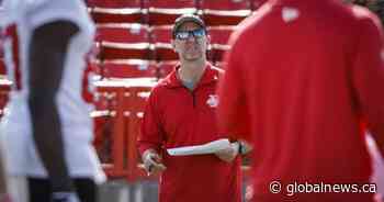 Stampeders head coach remains in COVID protocol; will miss game in Ottawa