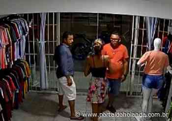 Casal disfarçado de cliente furta loja de roupas em Manaus; homem é preso - Portal do Holanda