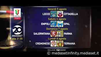 Lecce Cittadella, la Coppa Italia in tv su Mediaset e in streaming - Mediaset Infinity