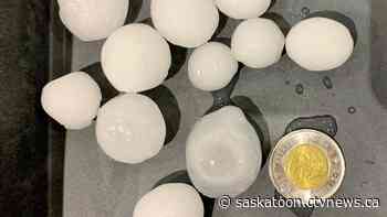Tornado, golf ball-sized hail produced by Sask. storm