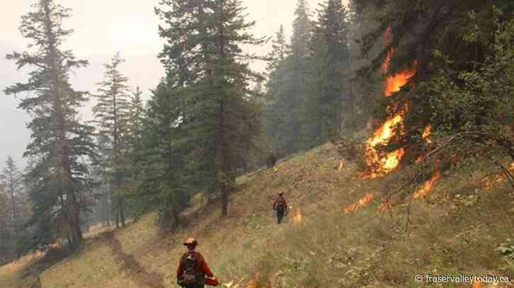 Evacuation orders, alerts expanded near wildfire burning in B.C.’s south Okanagan