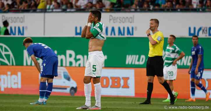 Fürth verpasst Befreiungsschlag: 1:1 gegen Karlsruher SC