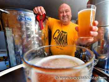 Cheers! Garden shed brewer Stuart from Dudley named best at British beer festival - Express & Star