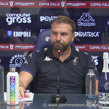 Empoli, Zanetti "Anomalo giocare con questo caldo ma siamo preparati" - Sport Mediaset