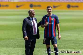 🎥  60.000 fans aanwezig bij de voorstelling van Robert Lewandowski bij FC Barcelona