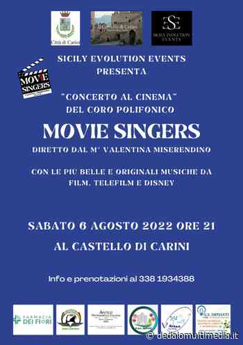 Carini (PA) - “Sicily Evolution Events”“: Al castello "Concerto al cinema”, sabato 6 agosto - Dedalomultimedia