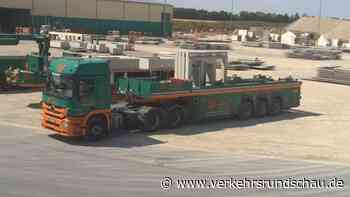 Nummer 18 bringts - von Waltrop zur Baustelle nach Mittelfranken - VerkehrsRundschau