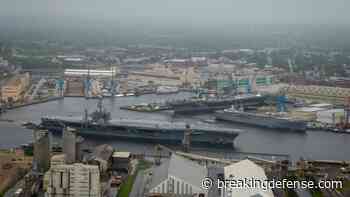 Navy taps AECOM to refurbish berths, dry docks for future aircraft carriers