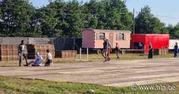 Asielzoekers uit Arendonk helpen mee aan de opbouw van Reggae Geel - Het Laatste Nieuws