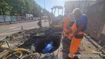 Riparato il guasto della tubazione dell'acquedotto, Trecate può riaprire i rubinetti - La Stampa
