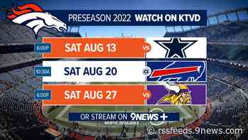 9NEWS announces Broncos preseason broadcast team