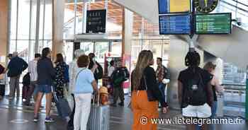 Trafic SNCF perturbé : des voyageurs un peu perdus en gare de Lorient - Le Télégramme