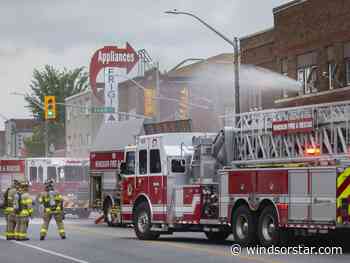 Photos: Windsor fire crews respond to Walkerville fire