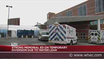 Strong Memorial ED on temporary diversion has been lifted