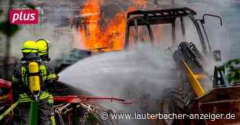 Radlader brennt in Lauterbach - Lauterbacher Anzeiger