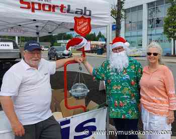 Kiwanis Club of Huntsville surpasses expectations for Christmas in July Food Drive - My Muskoka Now
