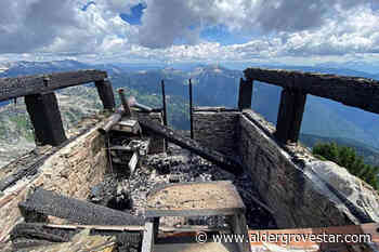 ‘Rehabilitated’ historic Eagle Pass Fire Lookout in Shuswap destroyed by blaze - Aldergrove Star