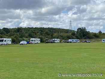Travellers served with court order to leave Wirral playing field - Wirral Globe