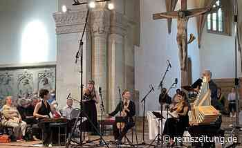 Festival der Europäischen Kirchenmusik: Sollazzo Ensemble im Kloster Lorch - Rems-Zeitung