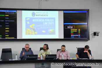 Audiência pública na Câmara debate Lei de Diretrizes Orçamentárias (LDO) em Botucatu | Jornal Acontece Botucatu - Acontece Botucatu