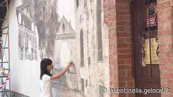 Borgofranco d'Ivrea, l'ex Birrificio De Giacomi diventa un murale da 40 metri - La Sentinella del Canavese