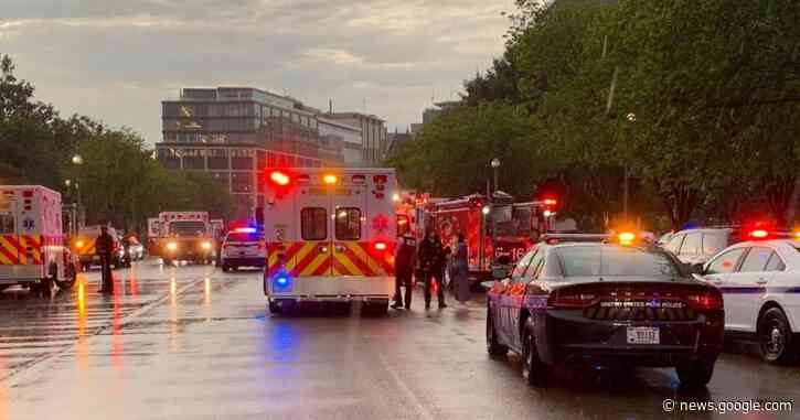 3 dead, 1 in critical condition after lightning strike near White House - CBS News