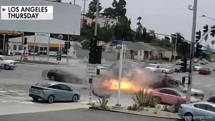 Driver in Los Angeles crash that killed 6 arrested, charged with vehicular manslaughter, gross negligence - Fox News