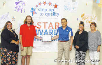 YMCA childcare earns 5-star rating - The Daily Advocate