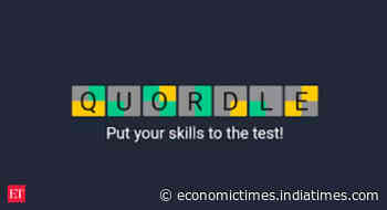 Quordle #193: Time to solve the wordy puzzle! Here are clues, answers for Quordle, August 5 - Economic Times