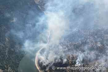 South Okanagan wildfire sees significant growth, evacuation orders still in effect - Maple Ridge News