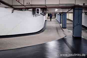 Rampensanierung ohne Abtragen des Fahrbelags: Beton- und Asphaltabdichtung mit Flüssigkunststoff