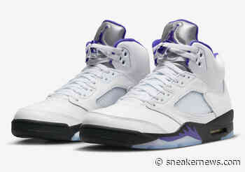 Official Images Of The Air Jordan 5 “Concord” - Sneaker News