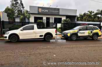 Dois são presos e caminhonete roubada em Pato Branco é recuperada pela PM de Barracão - JF NEWS - Jornal da Fronteira