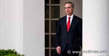 Justice Dept. Subpoenas Pat Cipollone, Trump White House Counsel - The New York Times