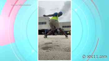 Dancing employee at Greensboro airport appears on singer Beyonce's TikTok