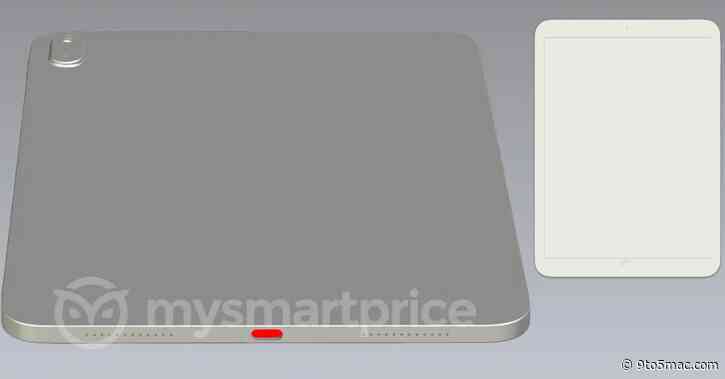 Rumored 10th-generation iPad schematics show new rear camera module design, flat edge chassis, no headphone jack?