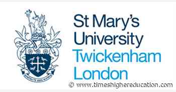 Associate Professor/Senior Clinical Lecturer in Occupational Therapy job with ST MARYS UNIVERSITY, TWICKENHAM | 303840 - Times Higher Education