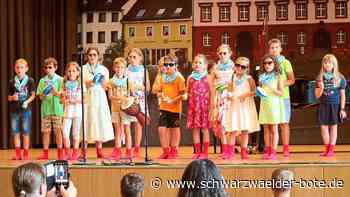 Musikschule St. Georgen-Furtwangen - Coole Sänger, Komponisten und Könner begeistern Zuhörer - Schwarzwälder Bote
