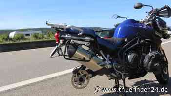 A4 bei Jena: Dramatisch! Motorrad-Hinterrad macht sich selbstständig - Thüringen24