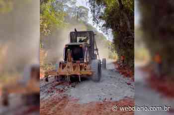 Itapevi asfalta estrada que liga cidade à Vargem Grande Paulista - WebDiario