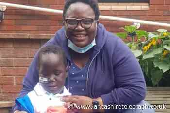 Mother pleads for financial support so she can bring her little boy home