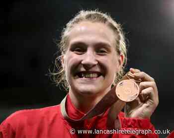 Burnley wrestler going for gold at Commonwealth Games today