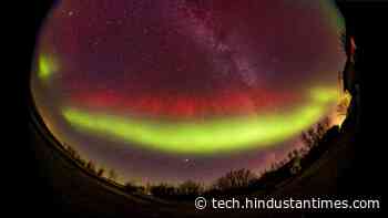 After a geomagnetic storm, a fascinating rare double aurora spotted! Check AWESOME image - HT Tech