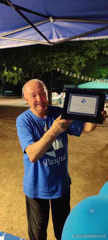 Turate, un omaggio per uno storico volontario del rione Pasquè - Prima Saronno