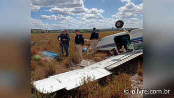 Avião que transportava droga cai em fazenda em Pontes e Lacerda - O Livre