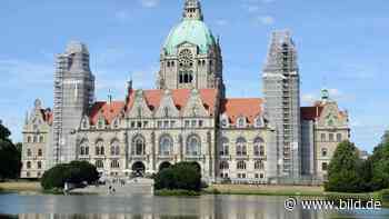 7,3 Mio Euro! Halbzeit am Maschteich: Bau-Bilanz der Rathaus-Sanierung - BILD