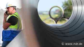 LNG-Terminal Wilhelmshaven: Bau der Pipeline gestartet - NDR.de