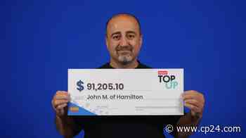 Hamilton chef wins big lottery prize for the second time - CP24 Toronto's Breaking News