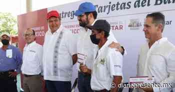 Programa Bienpesca entrega tarjetas a beneficiarios de Macuspana - Diario Presente