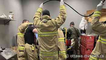 Ottawa firefighters free man's hand from bread-making machine at Orleans business - CTV News Ottawa